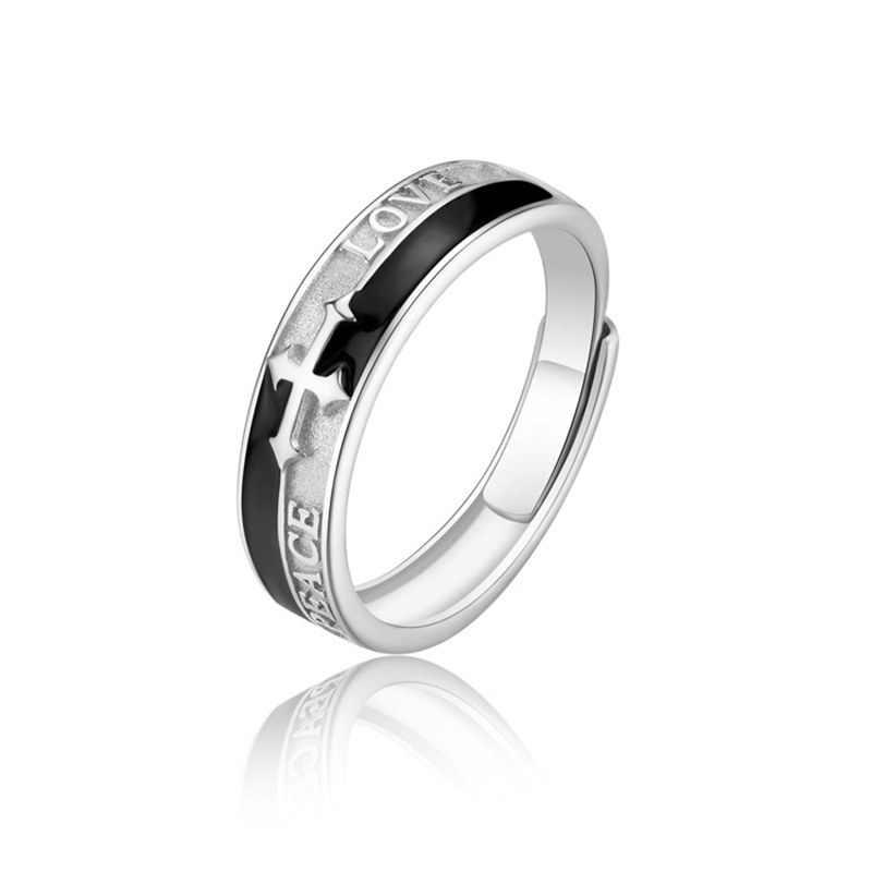 Cross Dark Ring